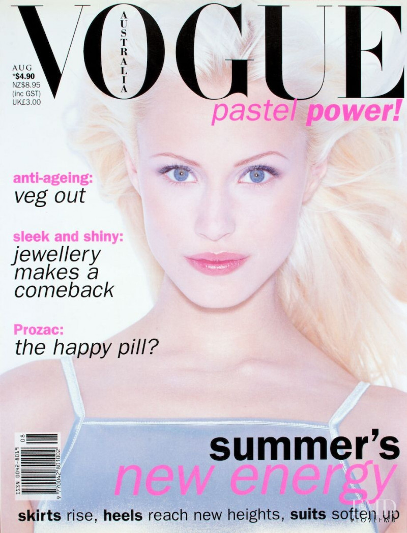 featured on the Vogue Australia cover from August 1994
