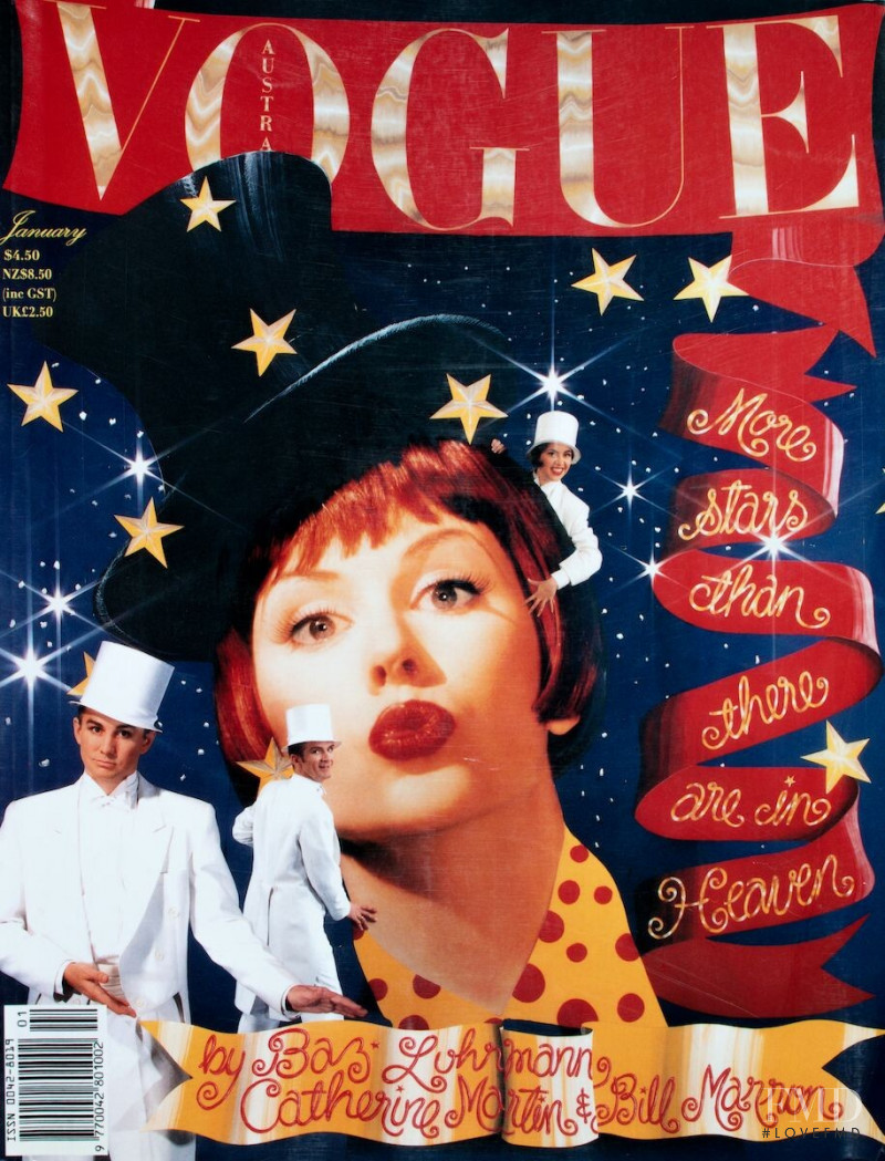  featured on the Vogue Australia cover from January 1994