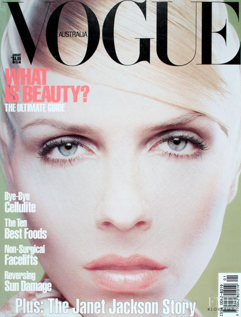  featured on the Vogue Australia cover from January 1996