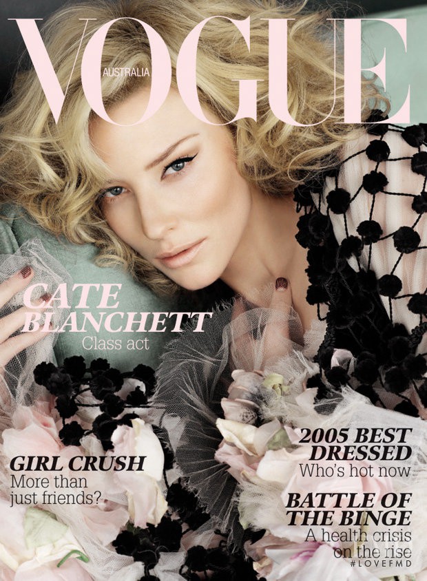  featured on the Vogue Australia cover from January 2006