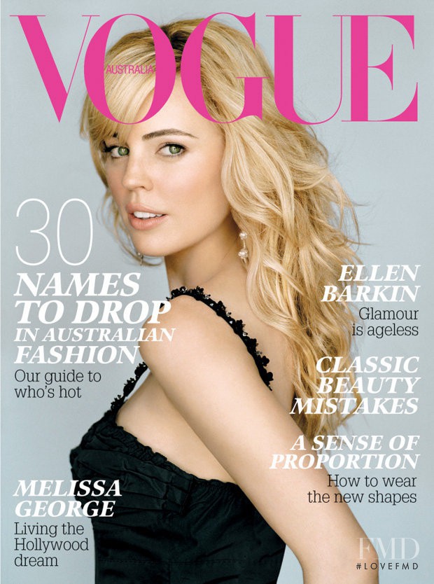  featured on the Vogue Australia cover from October 2006