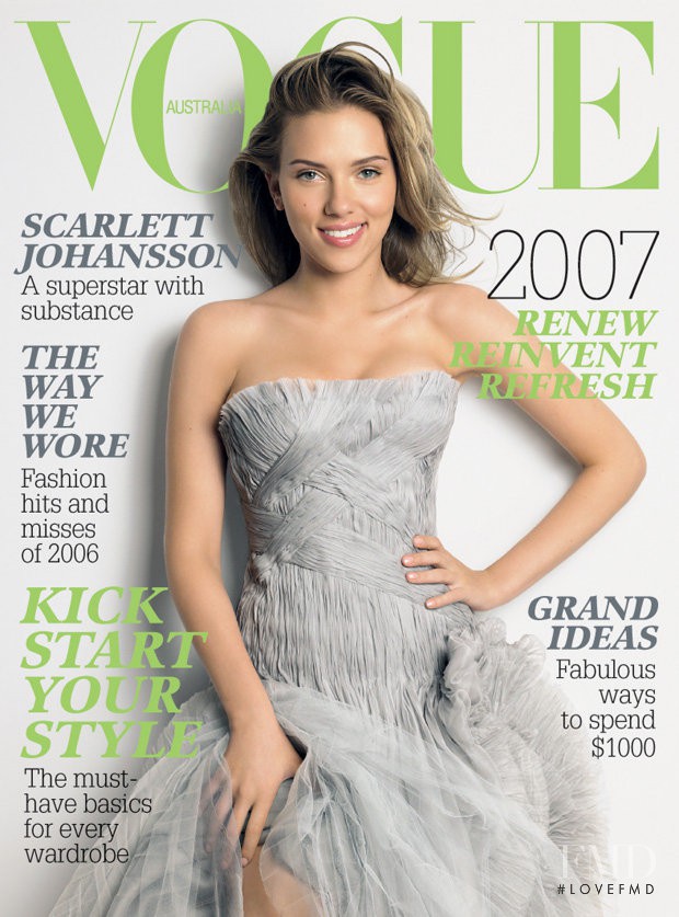  featured on the Vogue Australia cover from January 2007