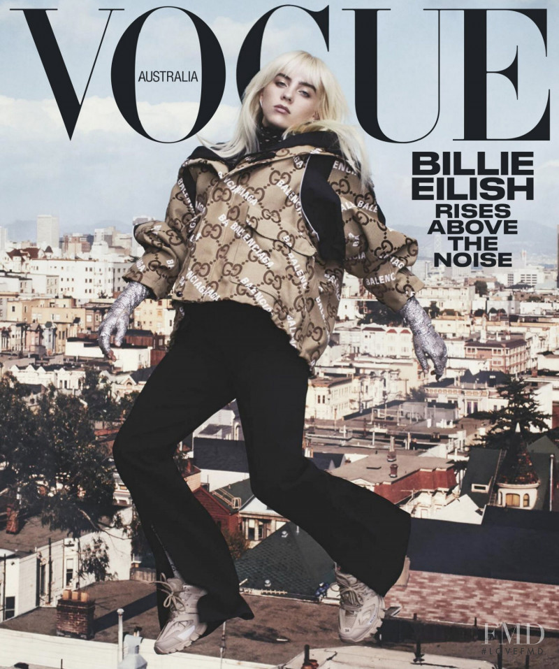 Billie Eilish
 featured on the Vogue Australia cover from August 2021