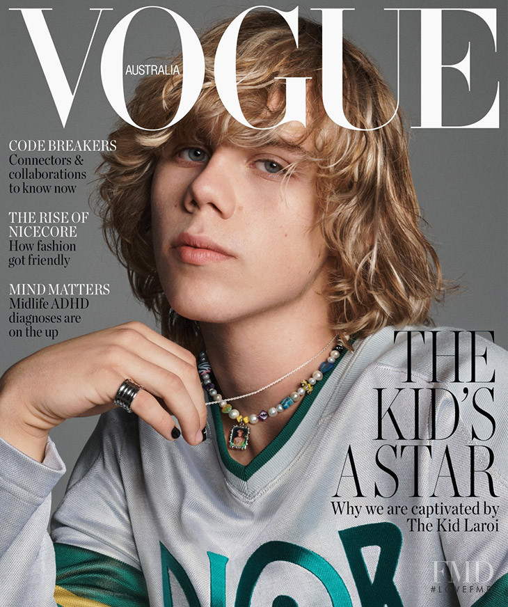  featured on the Vogue Australia cover from April 2022