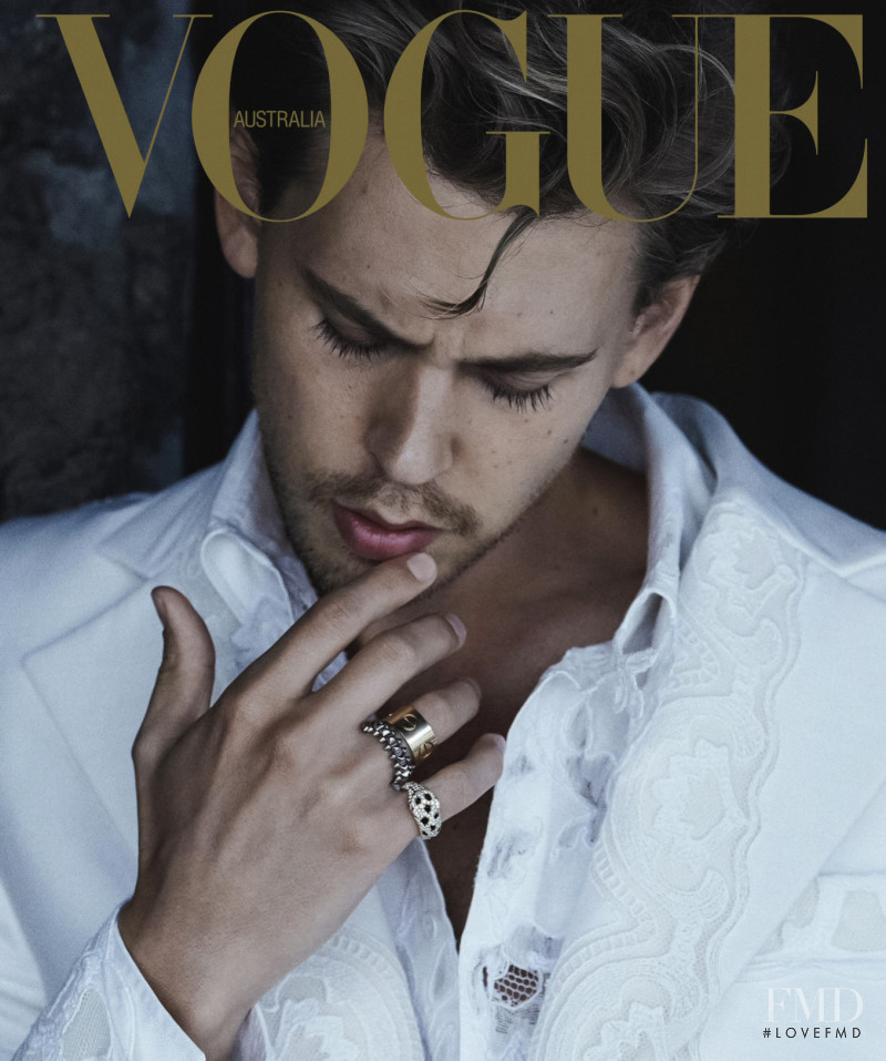 Austin Butler  featured on the Vogue Australia cover from June 2022