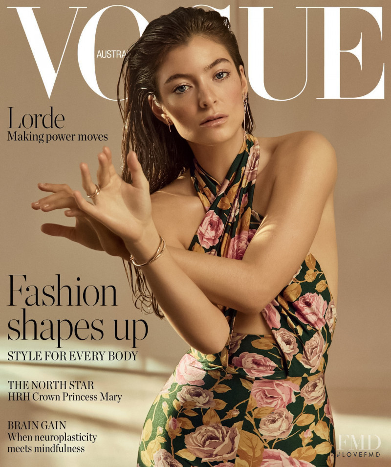  featured on the Vogue Australia cover from March 2022