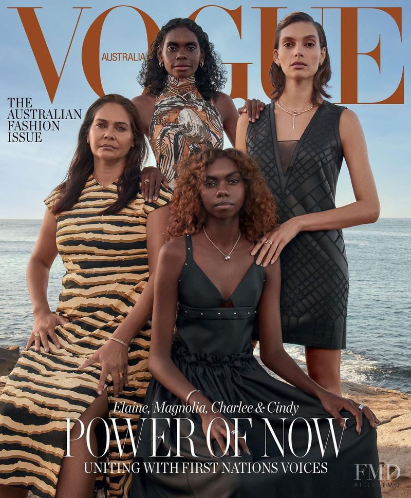  featured on the Vogue Australia cover from May 2022
