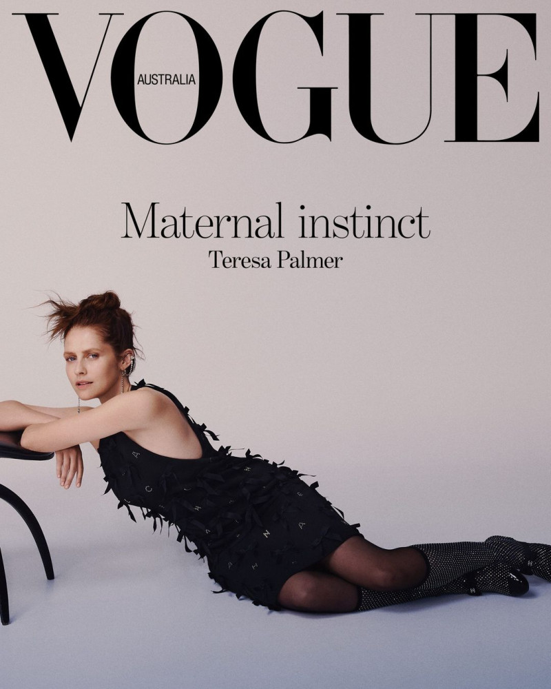 Teresa Palmer featured on the Vogue Australia cover from May 2023