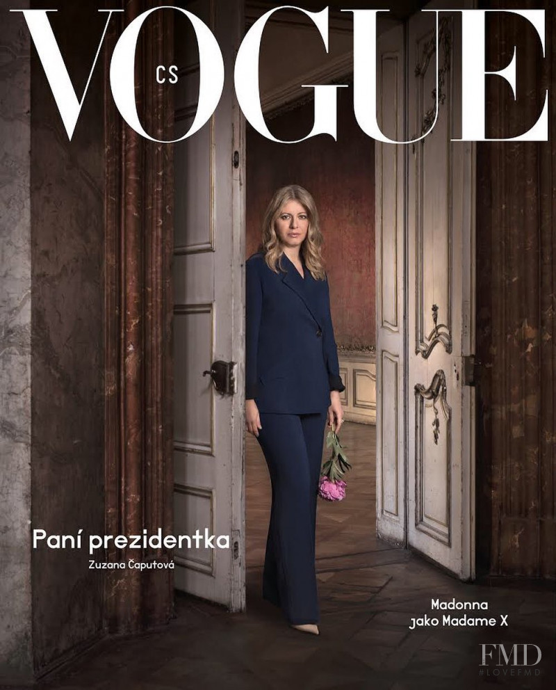  Zuzana Caputova  featured on the Vogue Czechoslovakia cover from July 2019