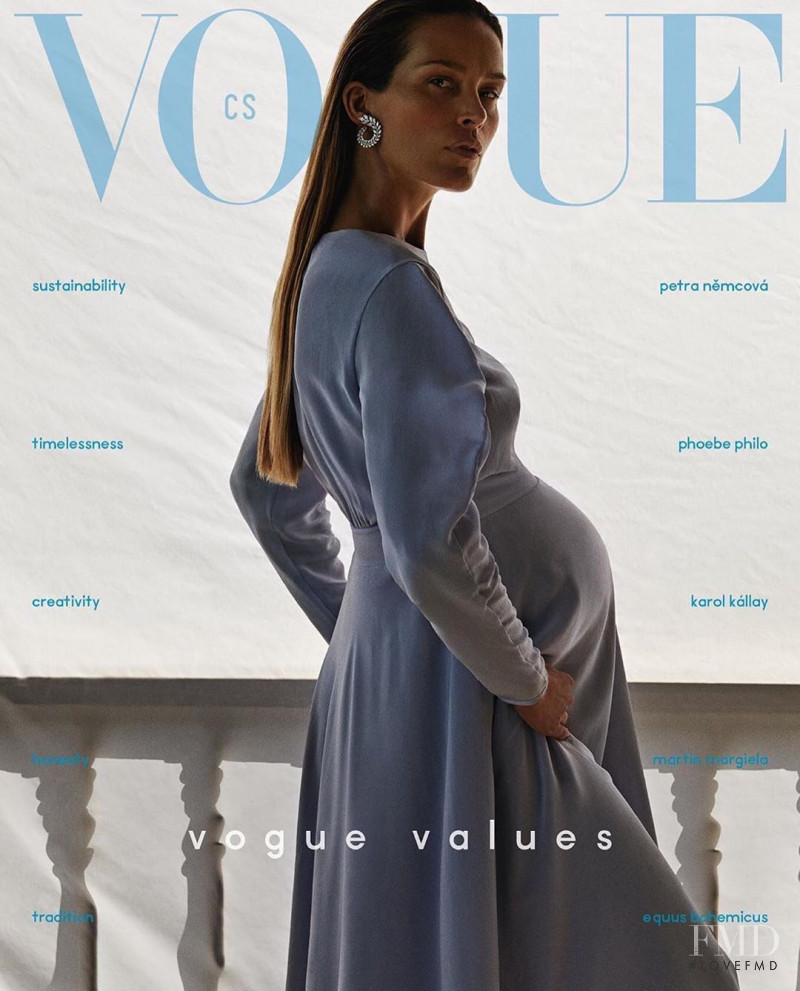 Petra Nemcova featured on the Vogue Czechoslovakia cover from January 2020