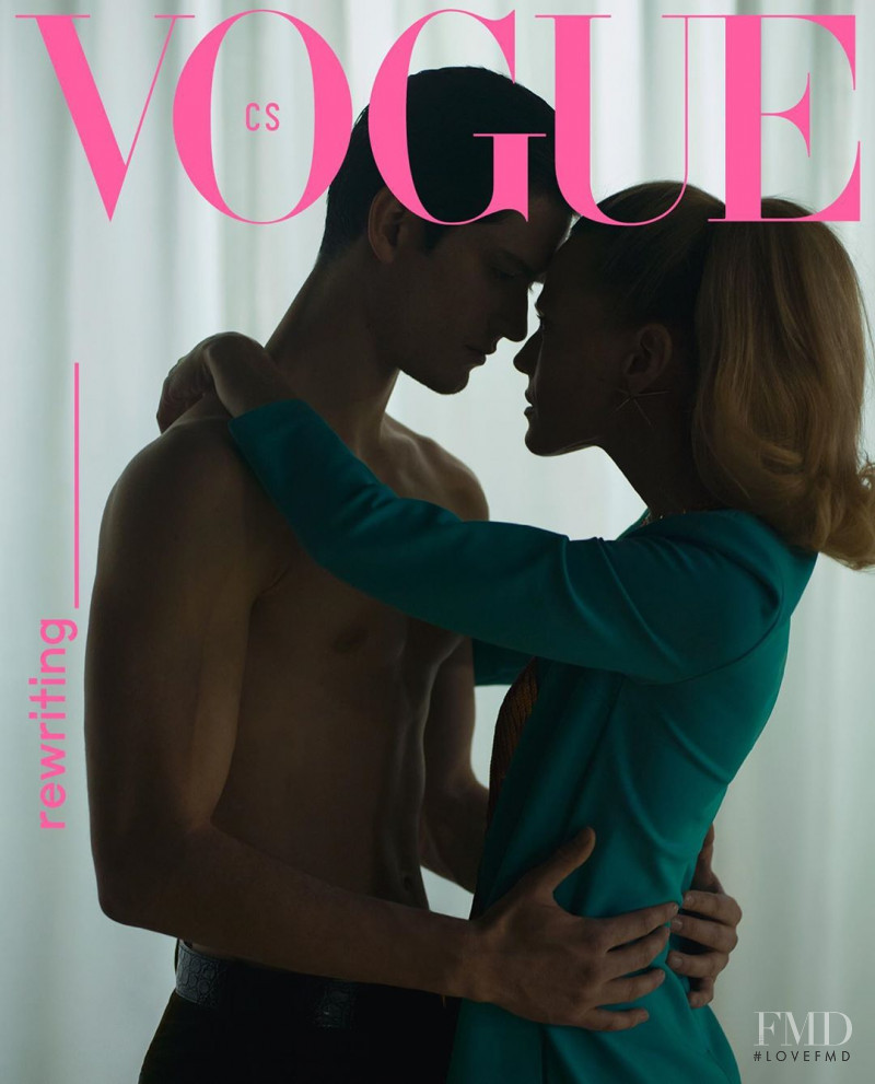  featured on the Vogue Czechoslovakia cover from May 2020