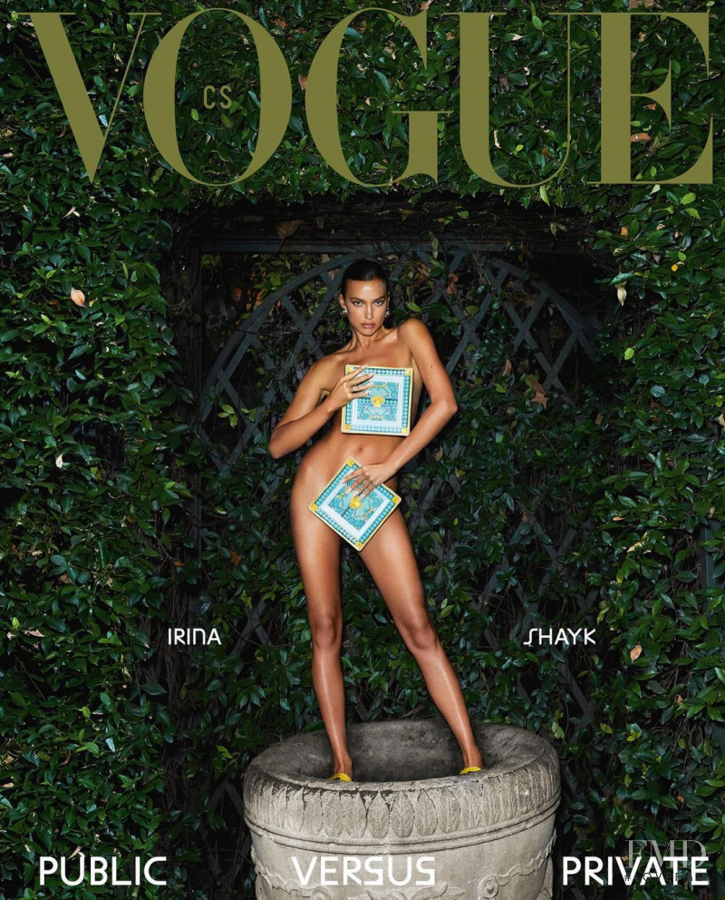 Irina Shayk featured on the Vogue Czechoslovakia cover from November 2020