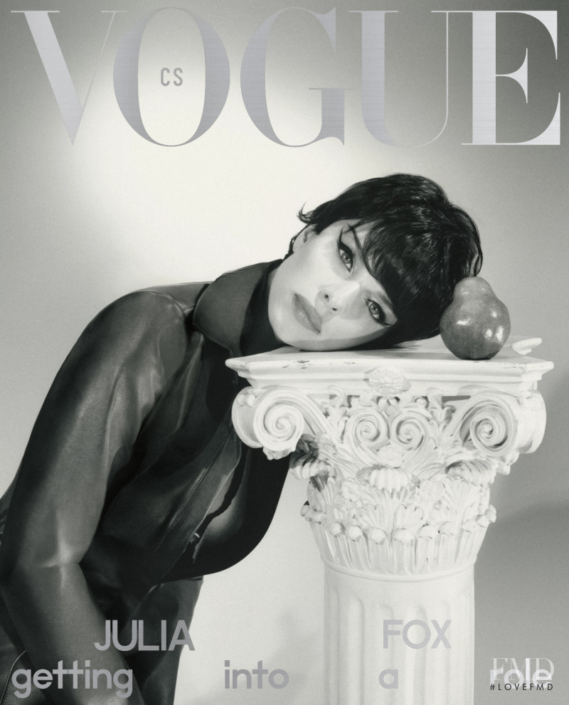 Julia Fox featured on the Vogue Czechoslovakia cover from July 2022