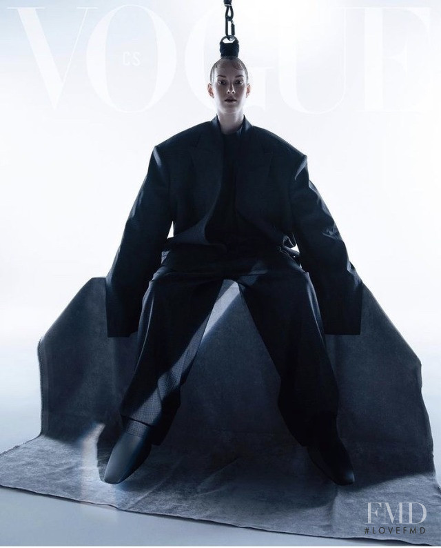  featured on the Vogue Czechoslovakia cover from May 2022