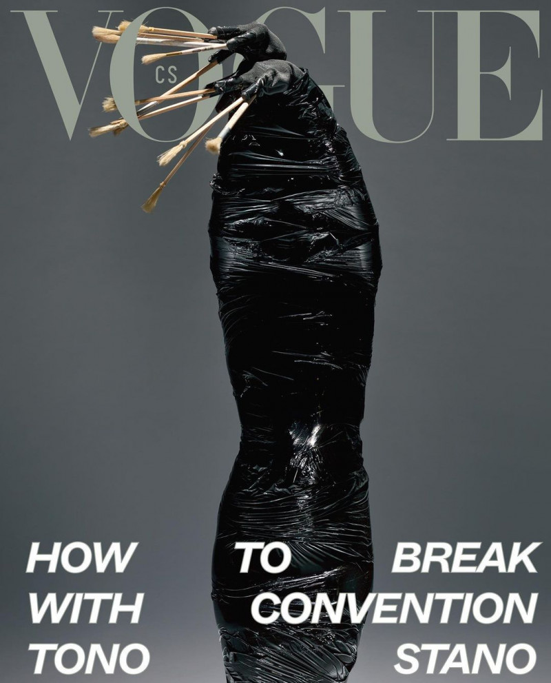  featured on the Vogue Czechoslovakia cover from October 2022