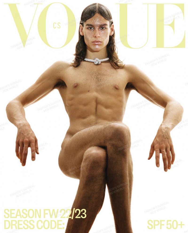 Fernando Casablancas featured on the Vogue Czechoslovakia cover from September 2022