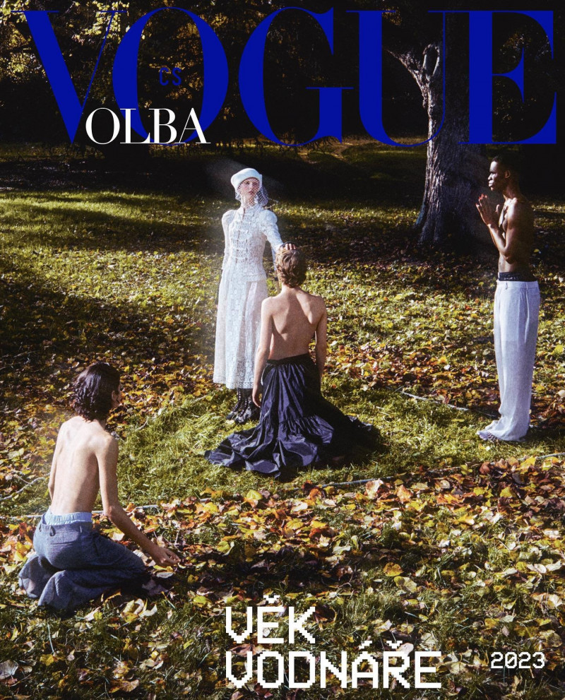 featured on the Vogue Czechoslovakia cover from January 2023