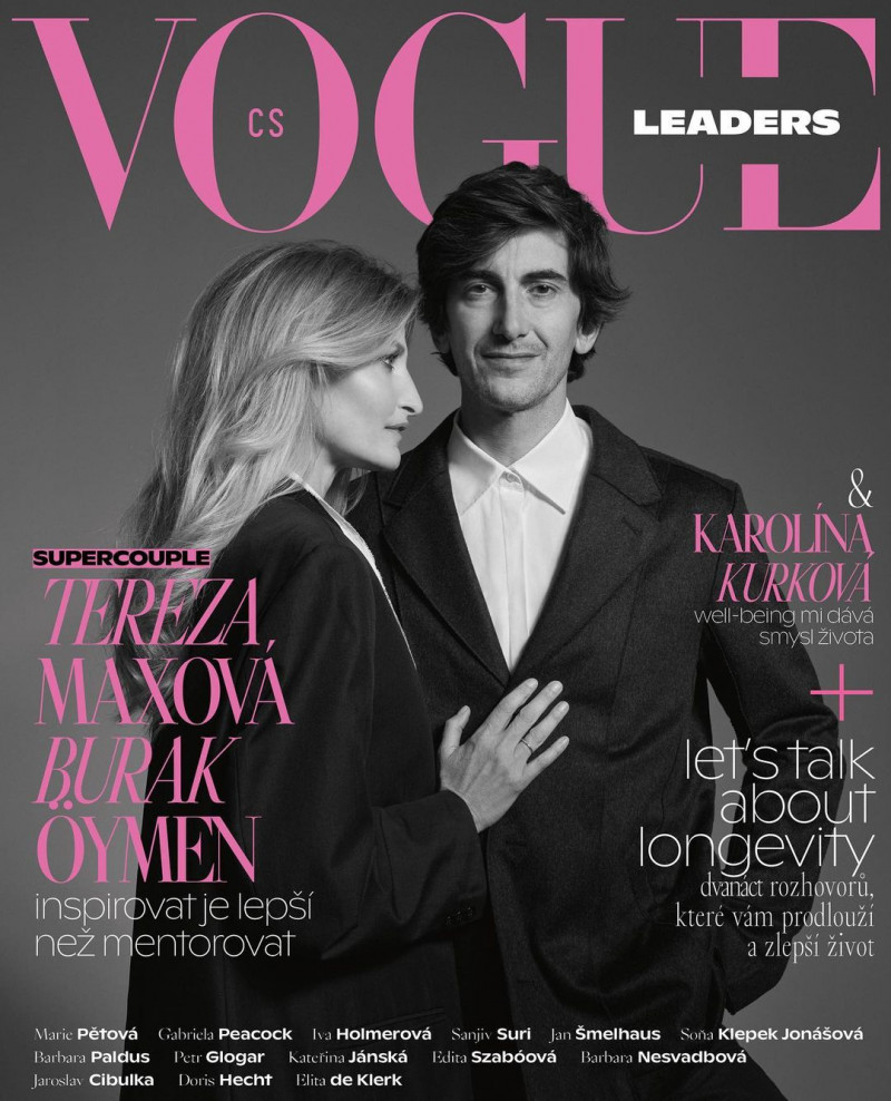 Tereza Maxova, Burak Oymen featured on the Vogue Czechoslovakia cover from June 2023