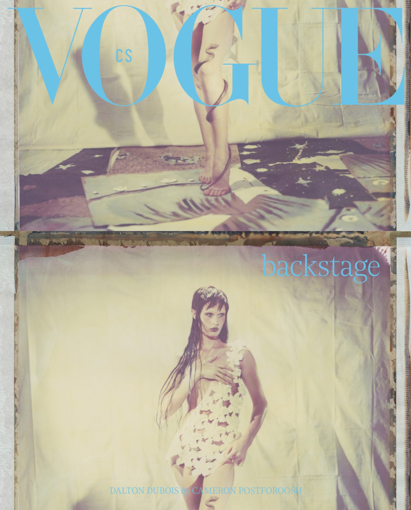 Dalton Dubois featured on the Vogue Czechoslovakia cover from April 2024