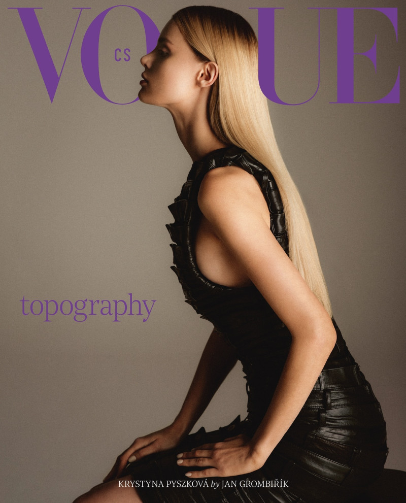 Krystyna Pyszkova featured on the Vogue Czechoslovakia cover from May 2024