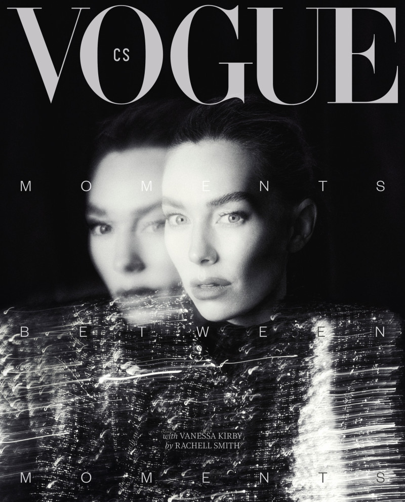 Vanessa Kirby featured on the Vogue Czechoslovakia cover from September 2025