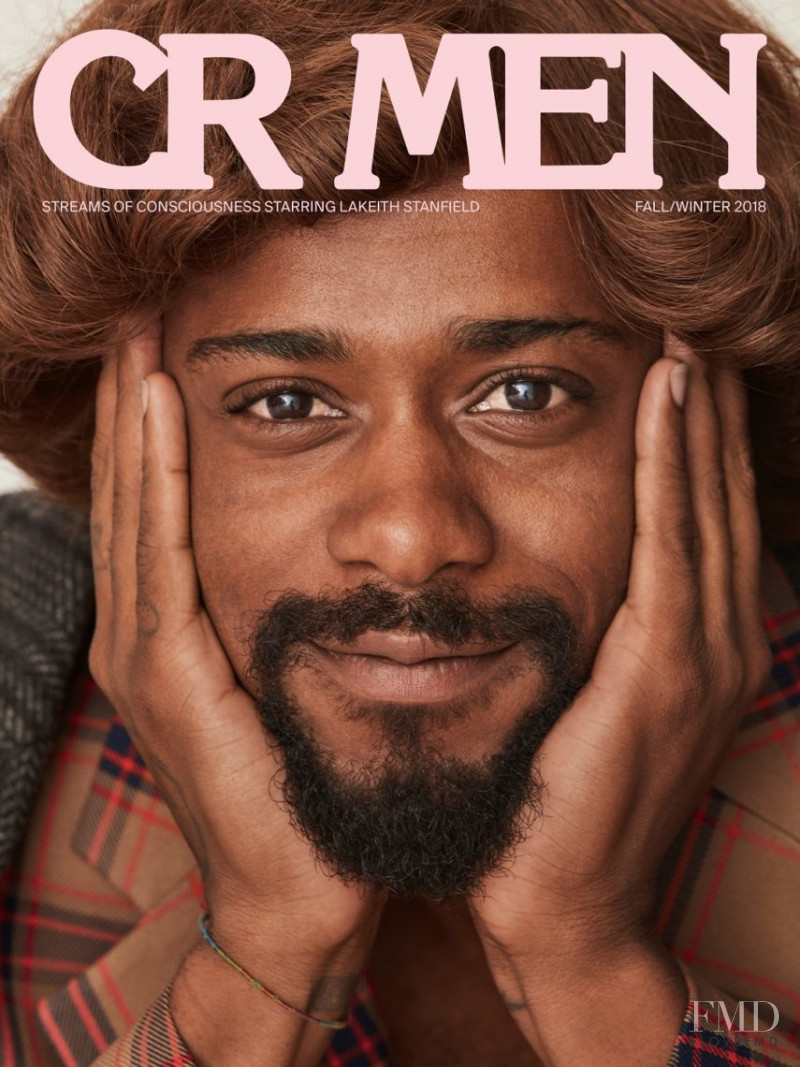 Lakeith Stanfield featured on the CR Men cover from September 2018