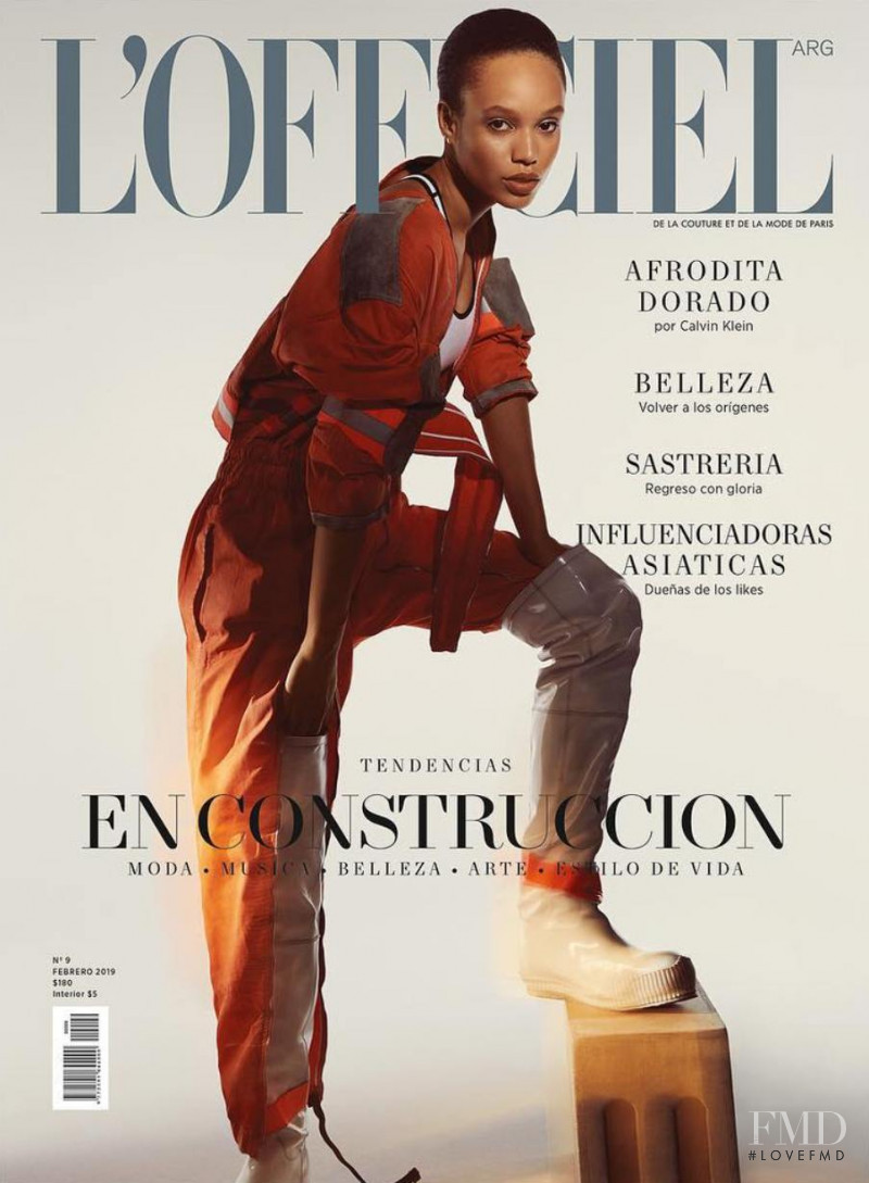  featured on the L\'Officiel Argentina cover from February 2019