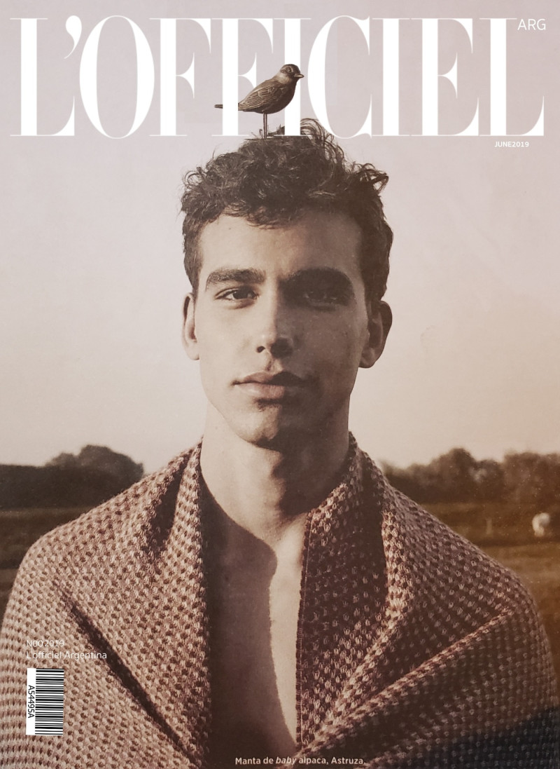 Gio Piantelli featured on the L\'Officiel Argentina cover from June 2019