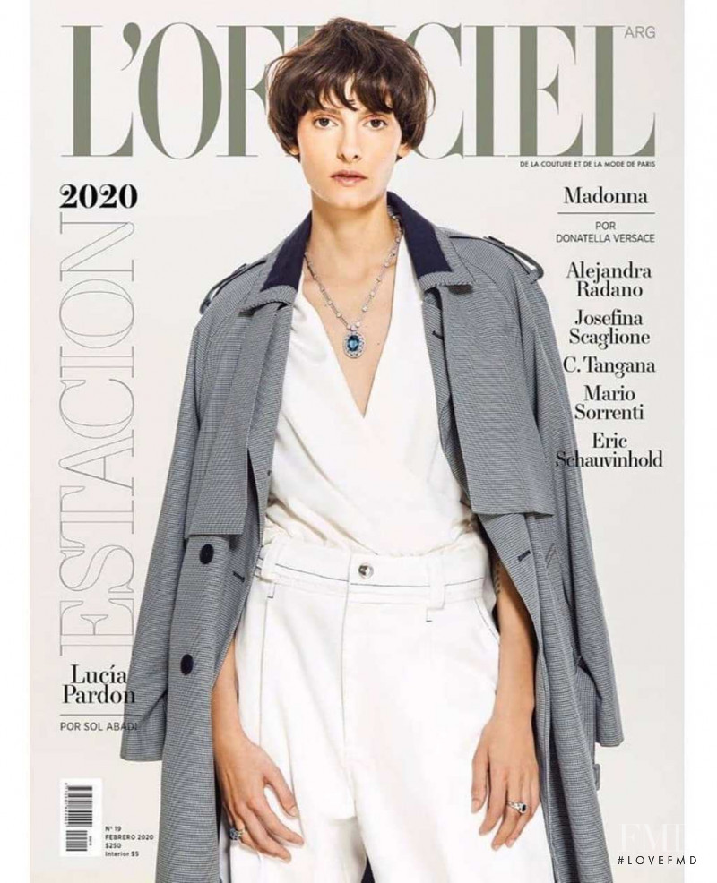  featured on the L\'Officiel Argentina cover from February 2020