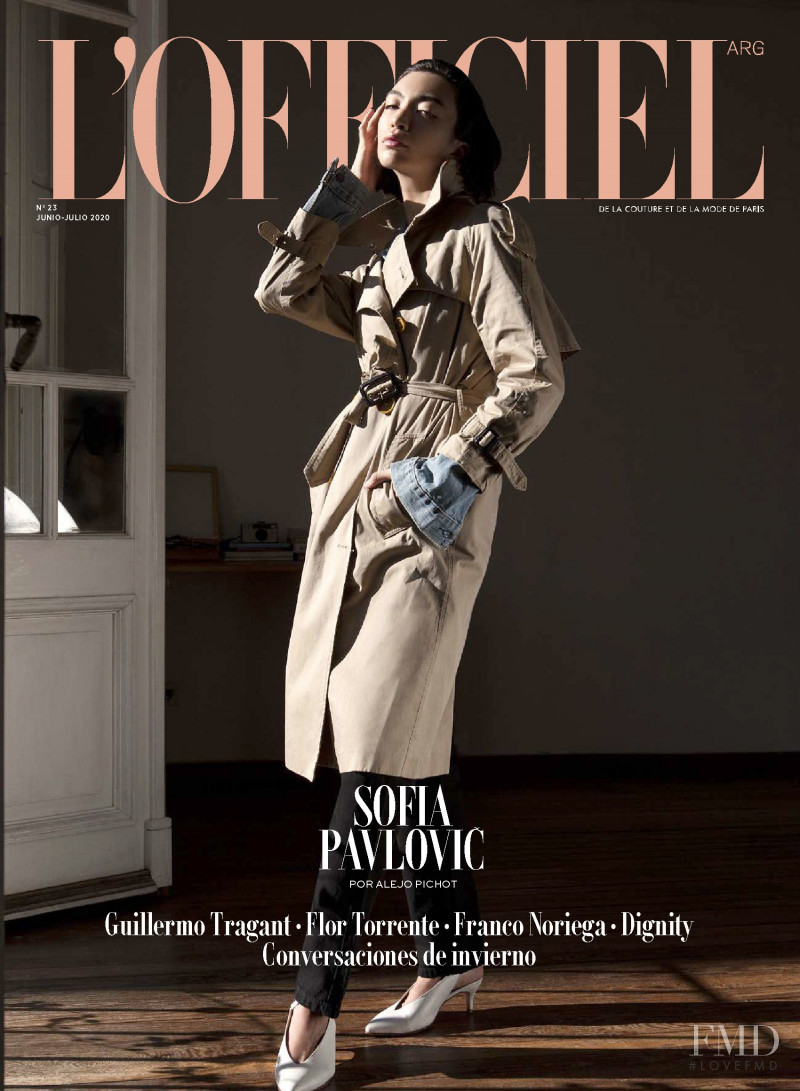  featured on the L\'Officiel Argentina cover from June 2020