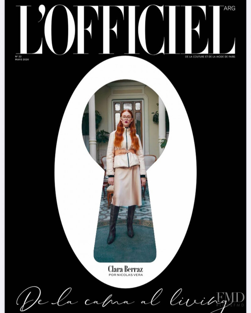  featured on the L\'Officiel Argentina cover from May 2020