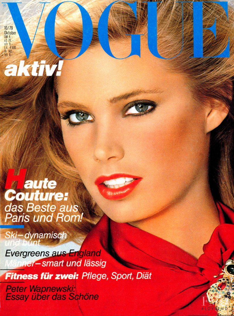 Cover of Vogue Germany with Kelly Emberg, October 1979 (ID:55735 ...