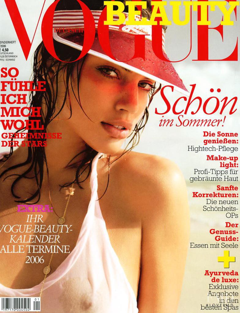 Rianne ten Haken featured on the Vogue Germany cover from June 2006