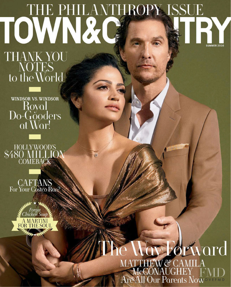  featured on the Town & Country UK cover from May 2020