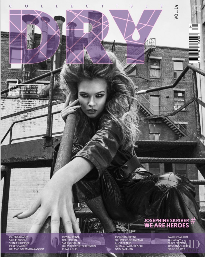 Josephine Skriver featured on the Collectible Dry cover from December 2019