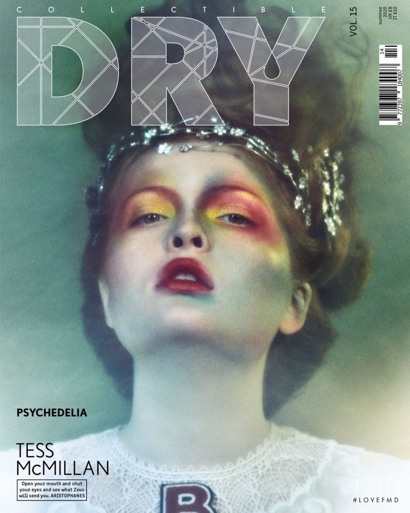Tess McMillan featured on the Collectible Dry cover from July 2020