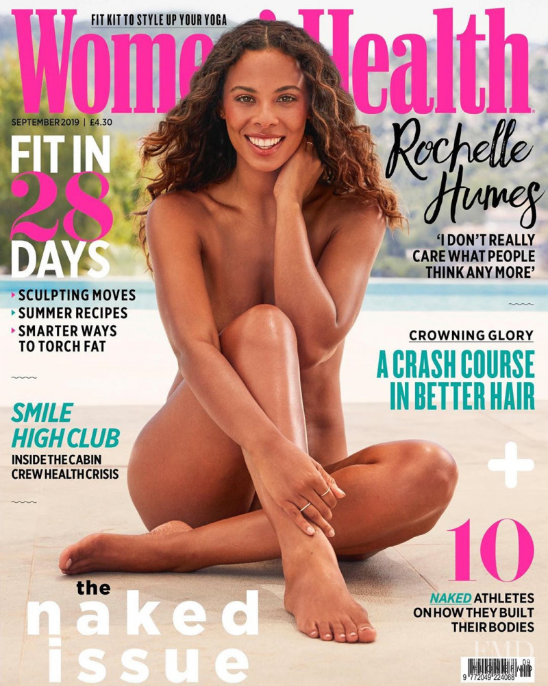 Rochelle Humes featured on the Women\'s Health UK cover from September 2019