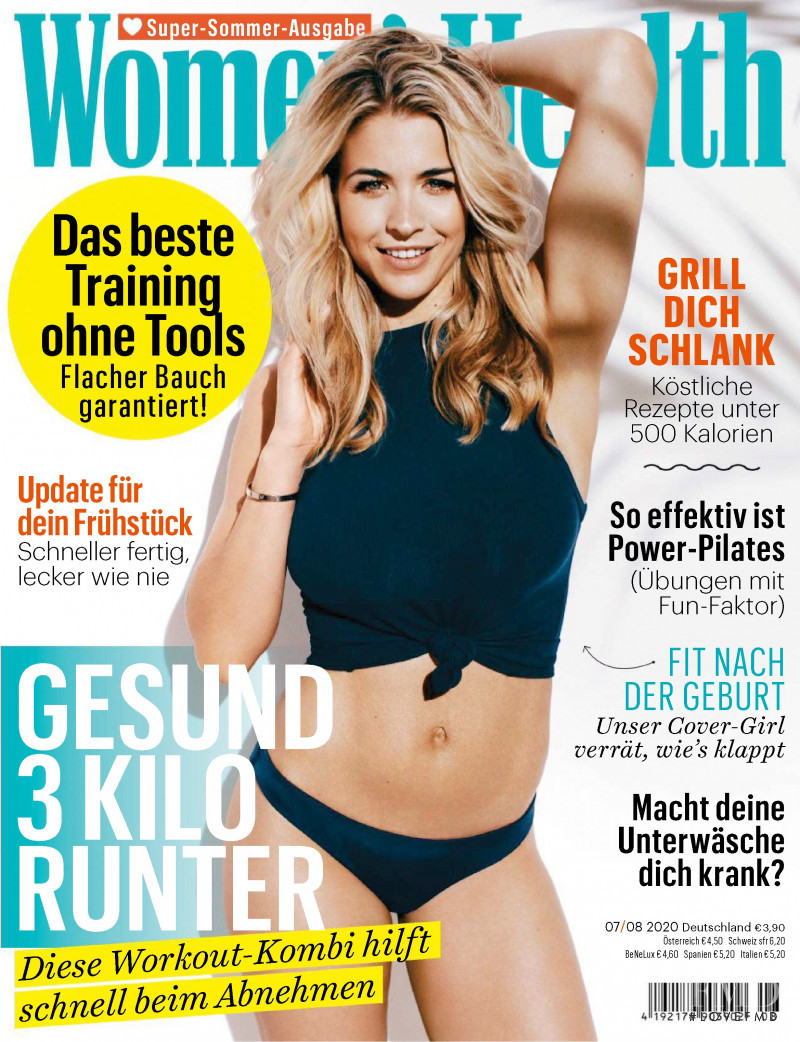  featured on the Women\'s Health Germany cover from August 2020