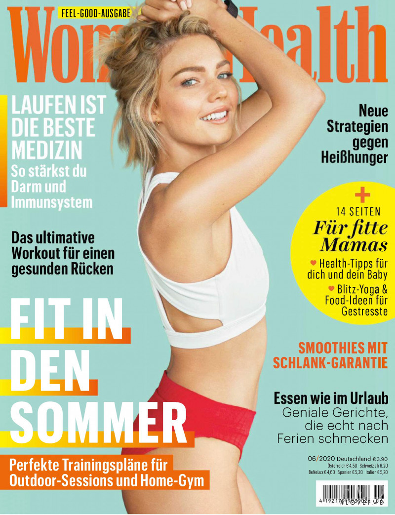  featured on the Women\'s Health Germany cover from June 2020