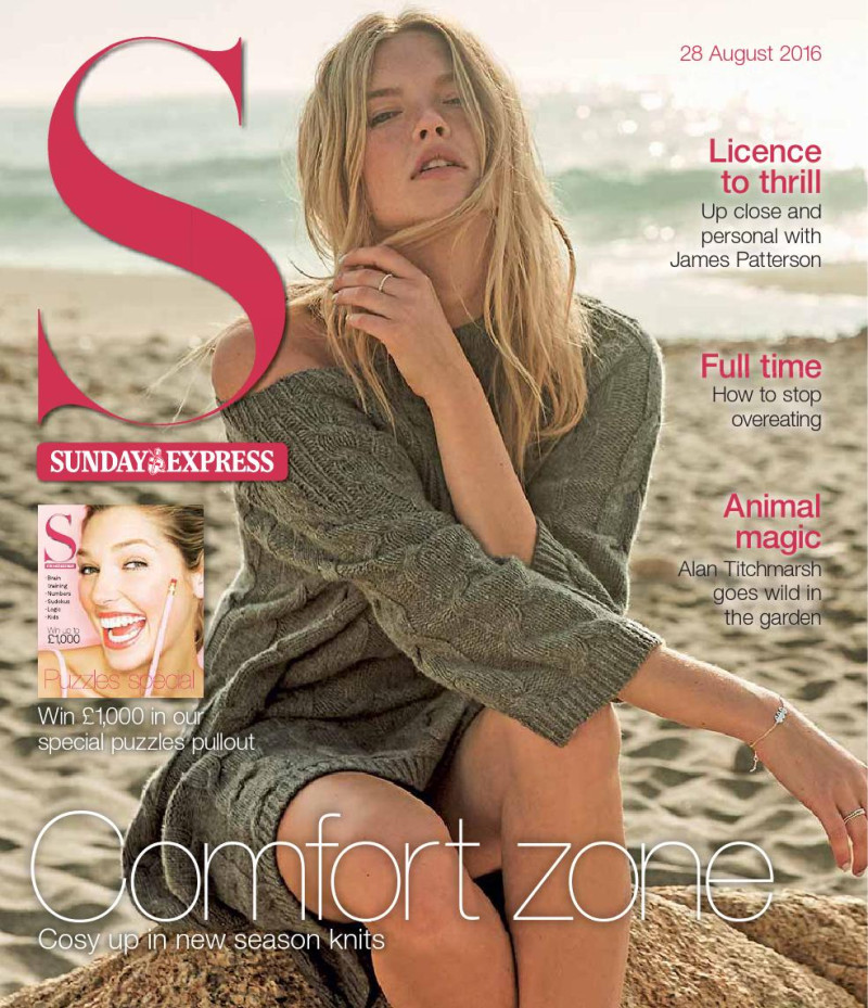 Ellen Danes featured on the S Sunday Express cover from August 2016
