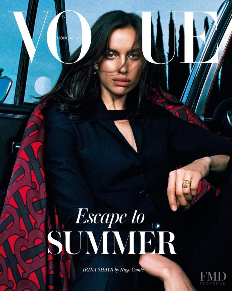 Irina Shayk featured on the Vogue Hong Kong cover from June 2019