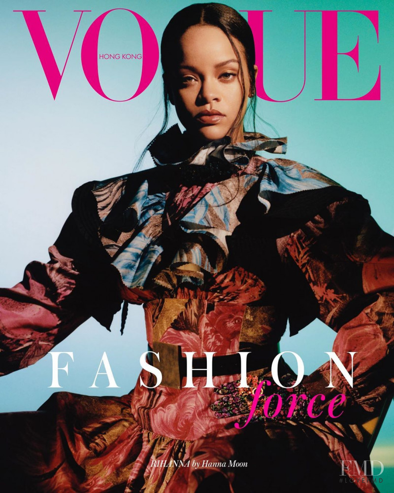 Rihanna featured on the Vogue Hong Kong cover from September 2019