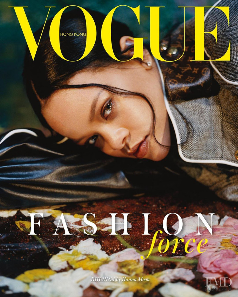 Rihanna featured on the Vogue Hong Kong cover from September 2019