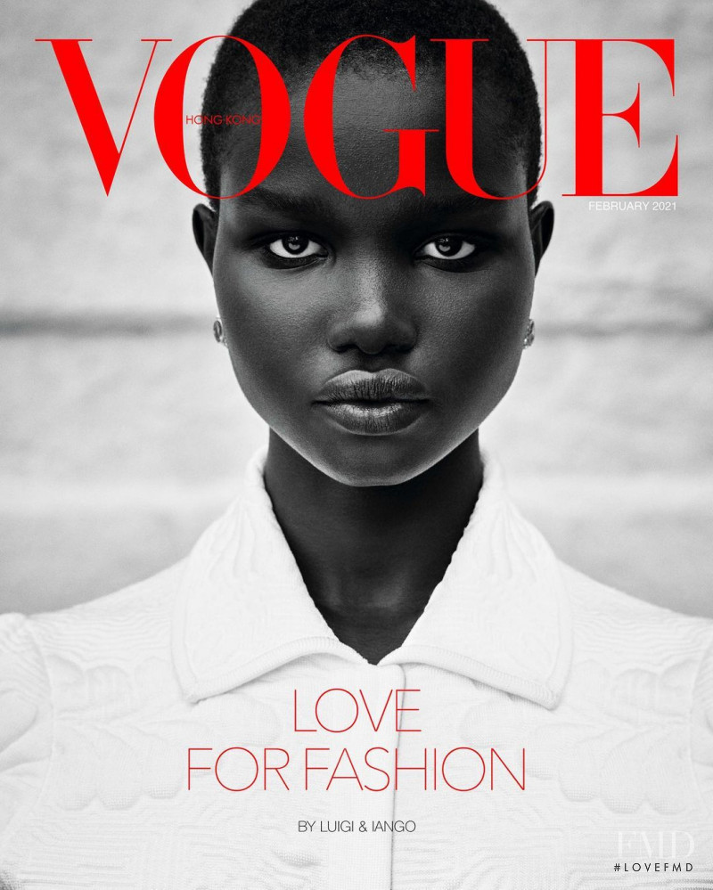 Akon Changkou featured on the Vogue Hong Kong cover from February 2021