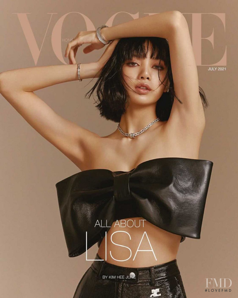  featured on the Vogue Hong Kong cover from July 2021