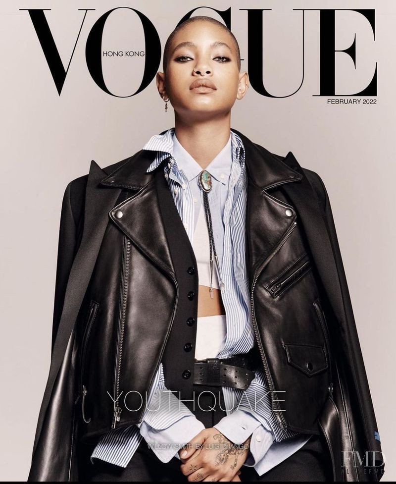 Willow Smith featured on the Vogue Hong Kong cover from February 2022