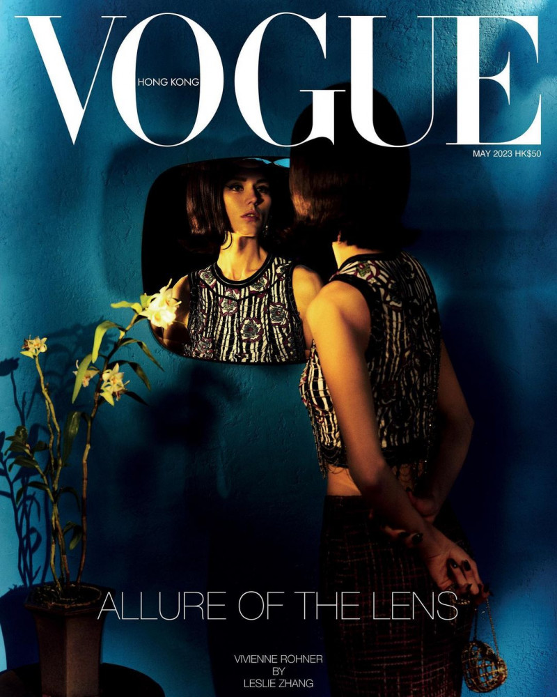 Vivienne Rohner featured on the Vogue Hong Kong cover from May 2023