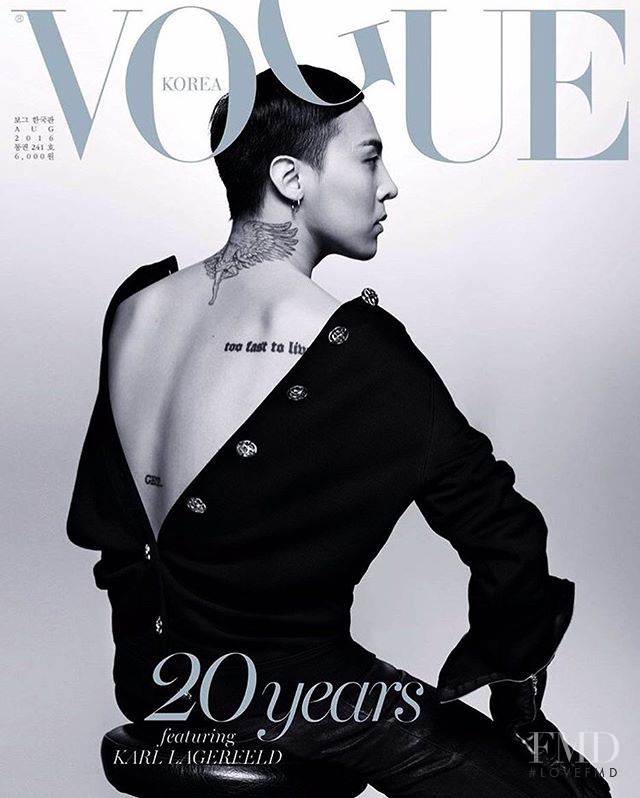  featured on the Vogue Korea cover from August 2016