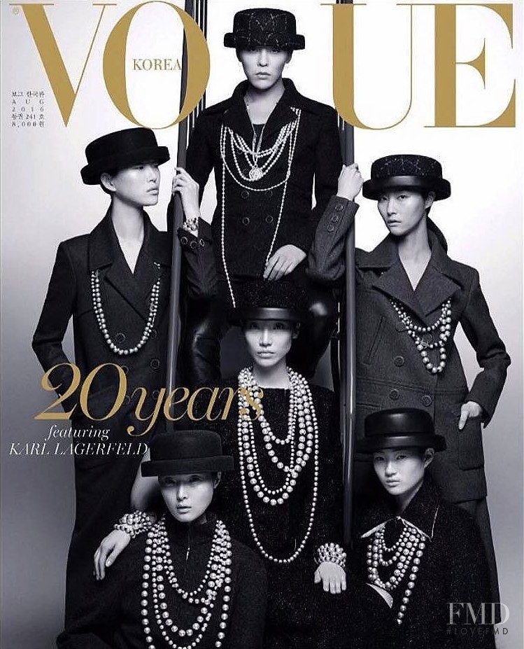  featured on the Vogue Korea cover from August 2016