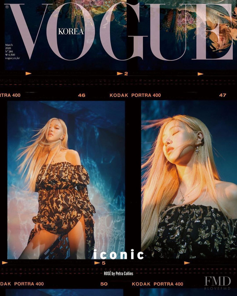  featured on the Vogue Korea cover from March 2020